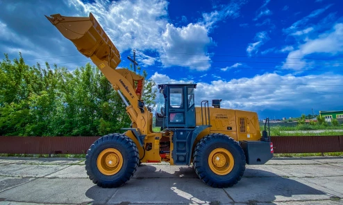 Фронтальный погрузчик Lonking ZL50NC, 2 гидролинии