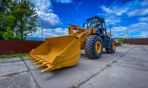 Фронтальный погрузчик Lonking ZL50NC, 2 гидролинии